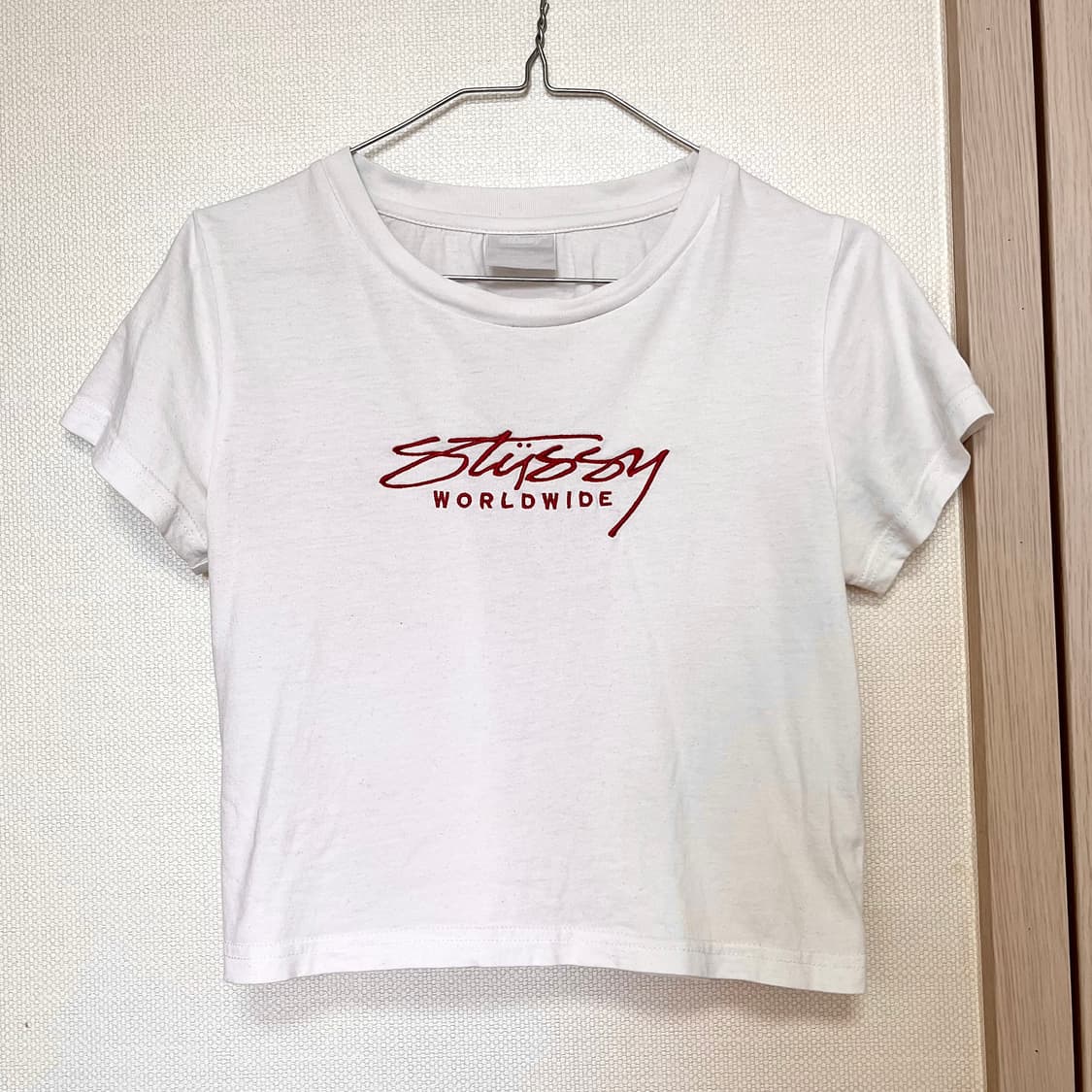 올드스쿨 스투시 크롭 티셔츠 8 상품이미지1
