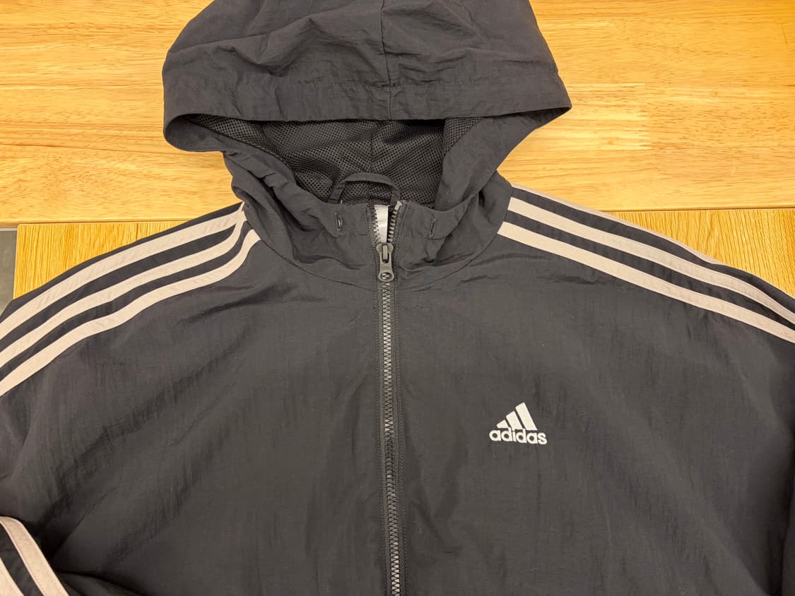 [S] 아디다스 에센션 3s윈드브레이커 크롭 바람막이 상품이미지2