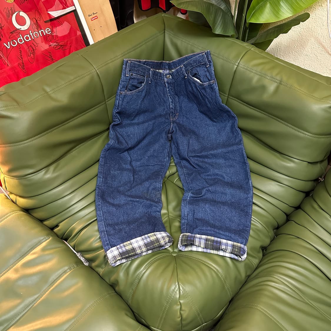 디키즈 00s 블랭킷 워크팬츠 상품이미지2