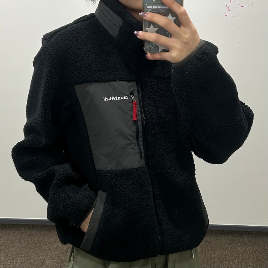 Montbell 몽벨 블랙 후리스 자켓  상품이미지1