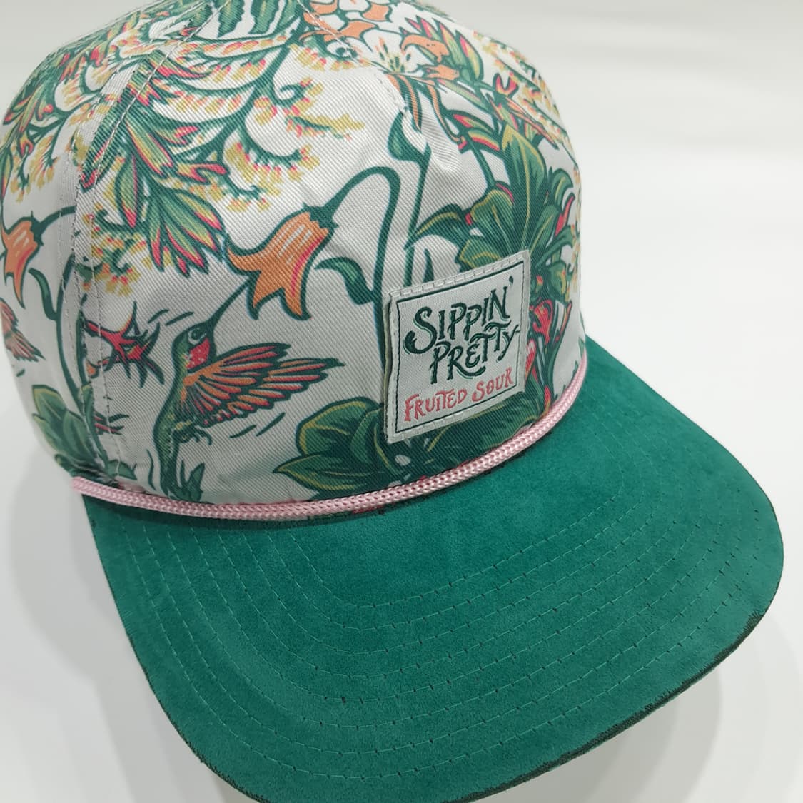 Odell Floral Hummingbird Rope Cap P1510 상품이미지1