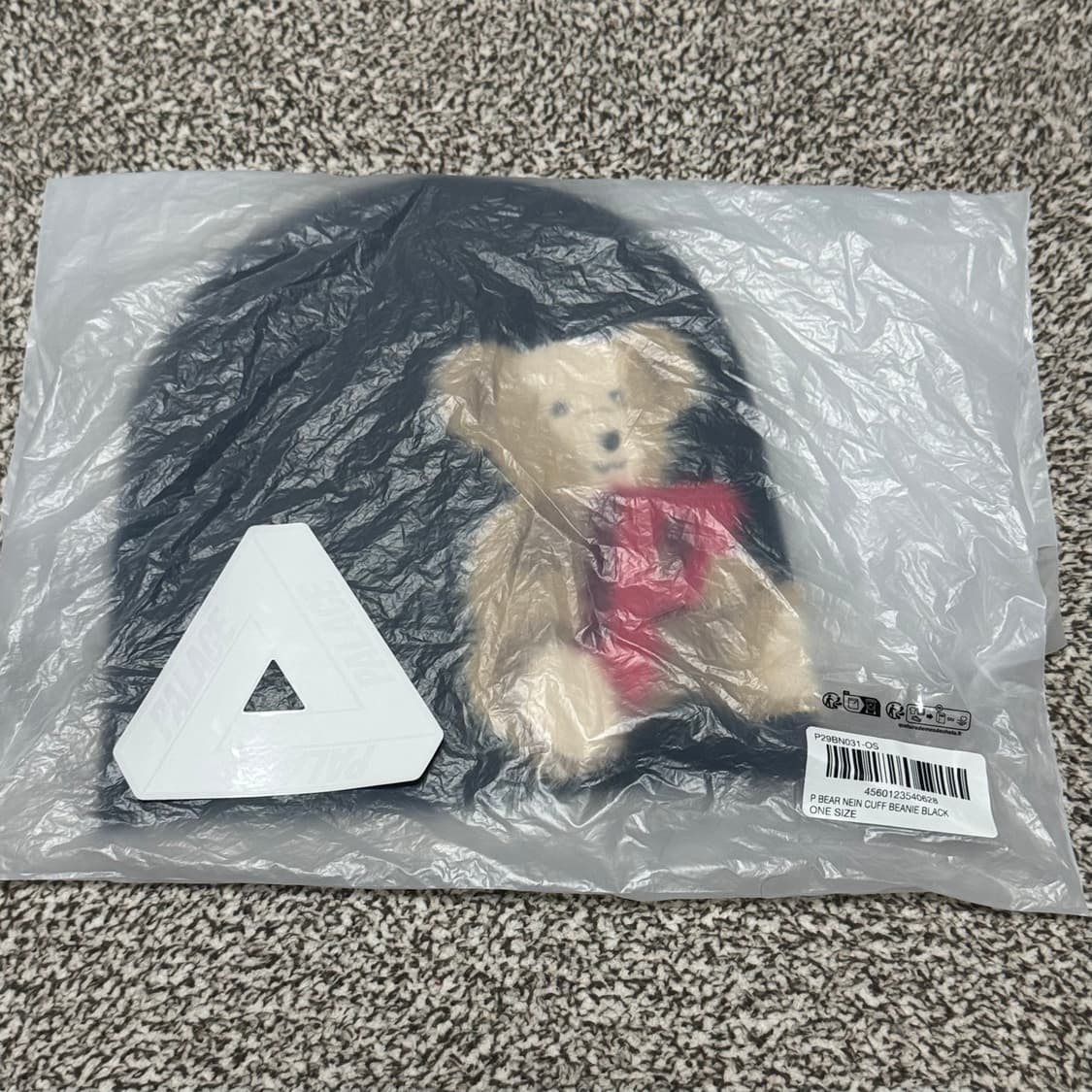 팔라스 P 베어 나인 커프 비니 블랙 상품이미지2