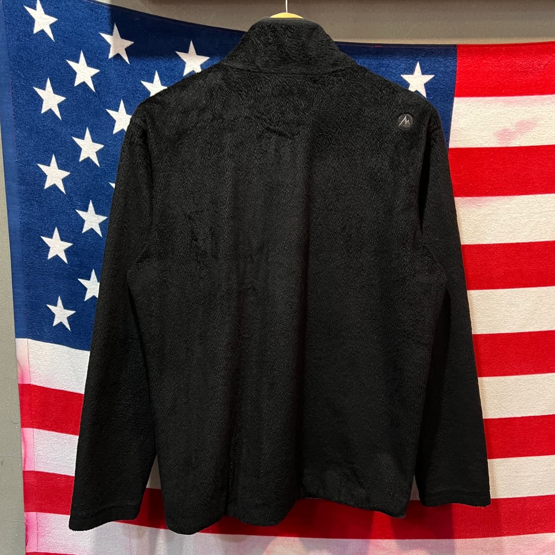 마모트 블랙 플리스 자켓 상품이미지2