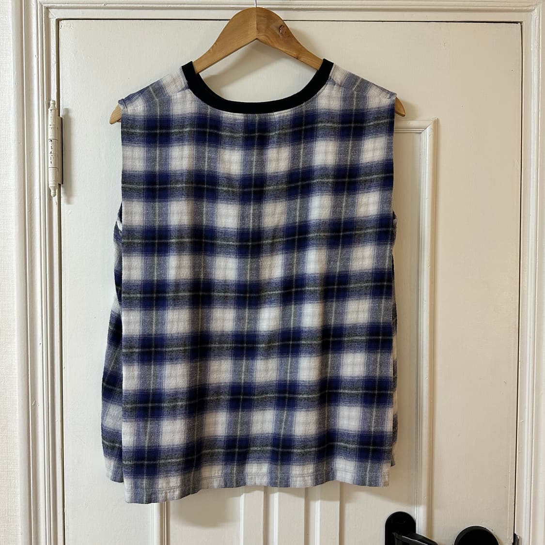 스투시 체크 슬리브리스 상품이미지3