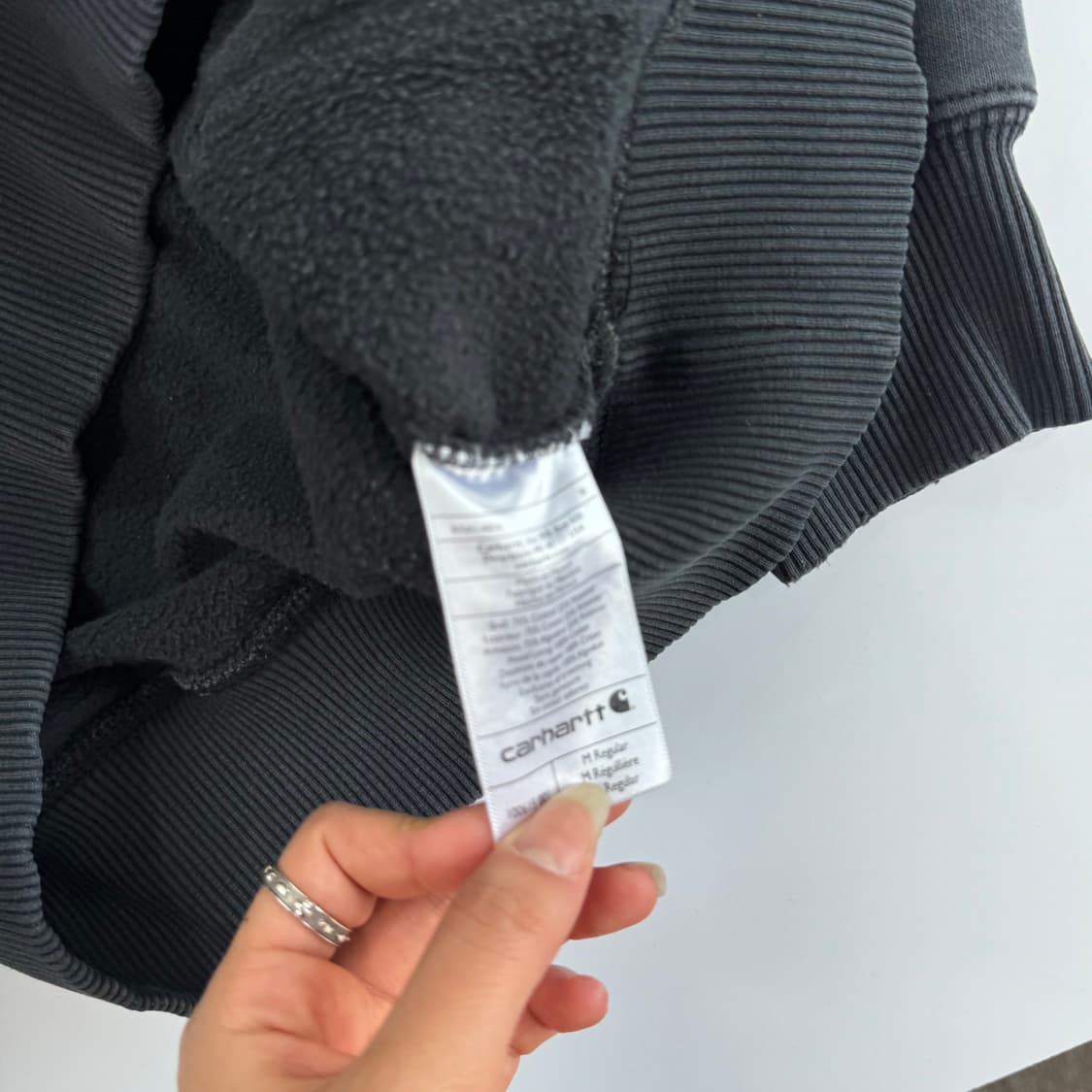 Carhartt 칼하트 차콜 후드티 상품이미지6