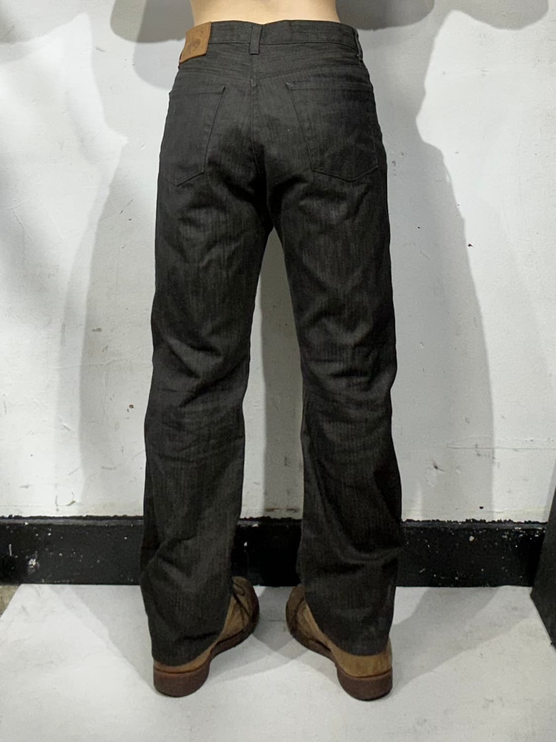 일본 빈티지 브라운 타케오 데님 팬츠  상품이미지3