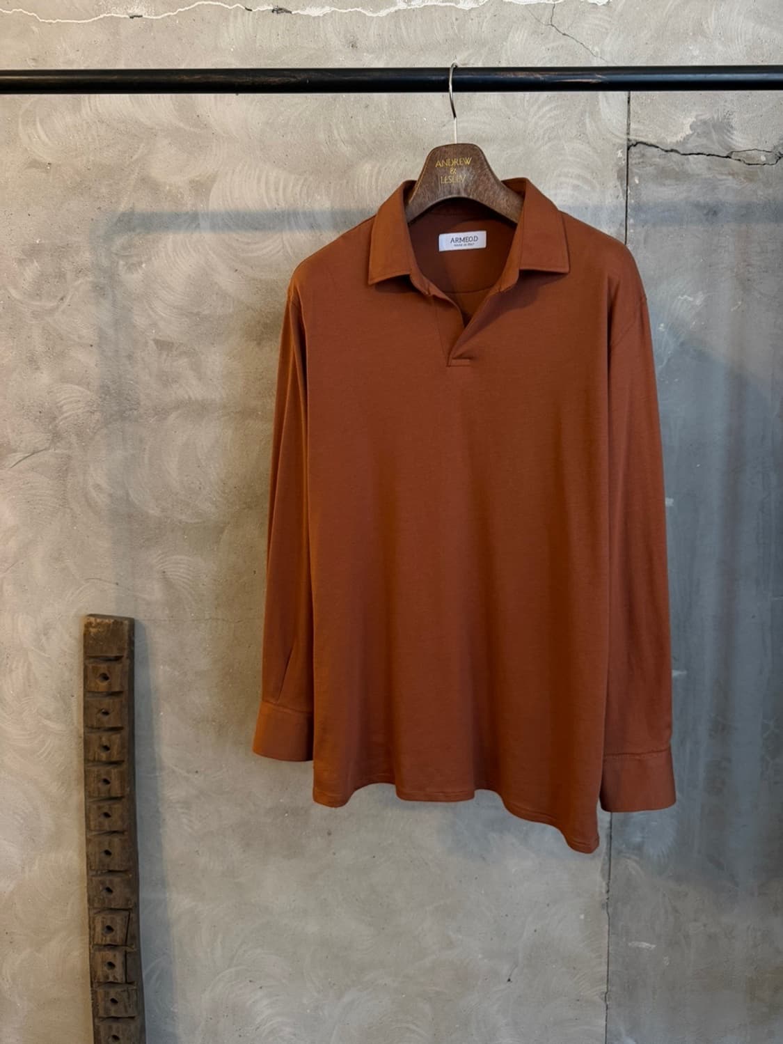 ARMEO.D 오픈칼라넥 셔츠 100 상품이미지9