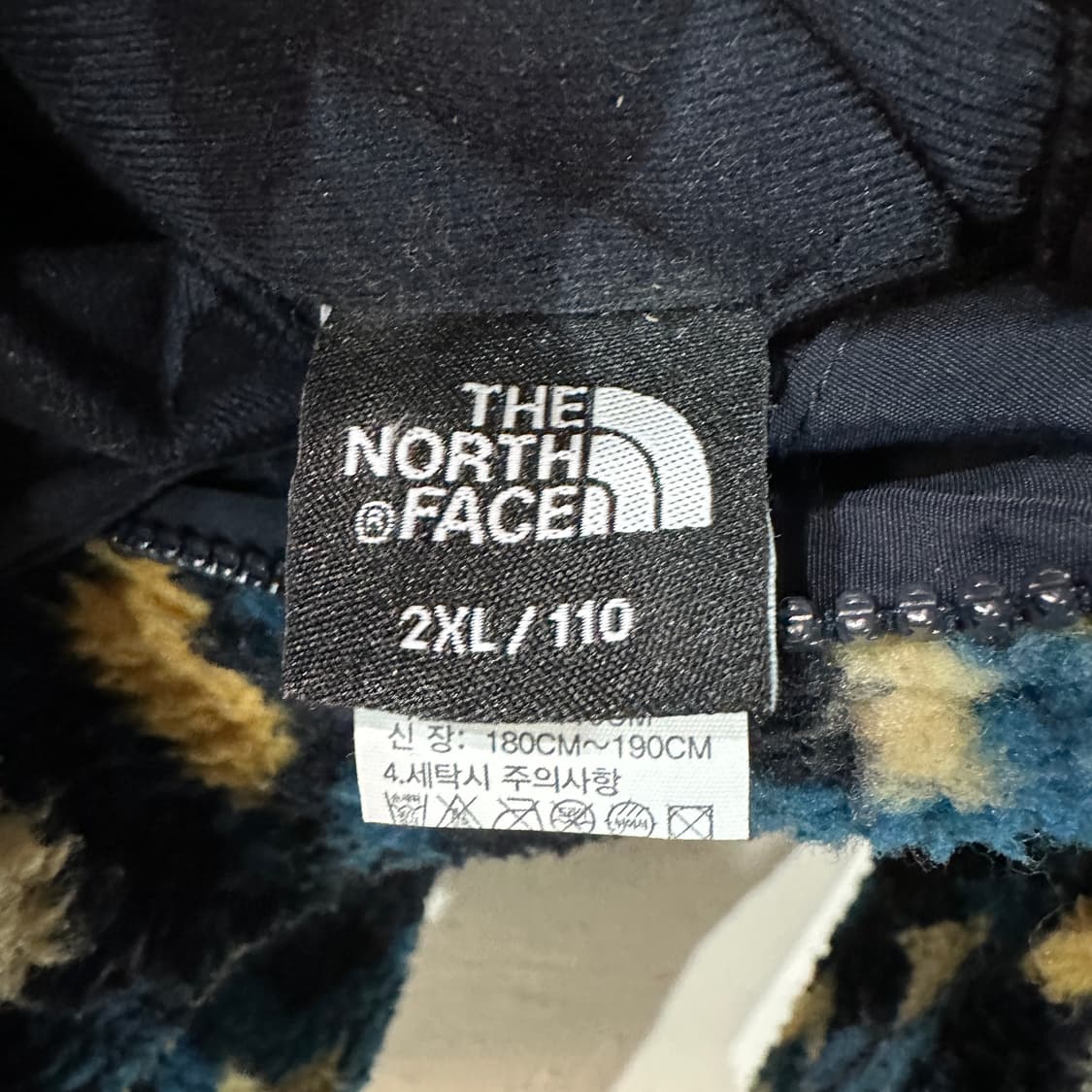 노스페이스 리버시블 노벨티 딕시 플리스 자켓 XXL 상품이미지5