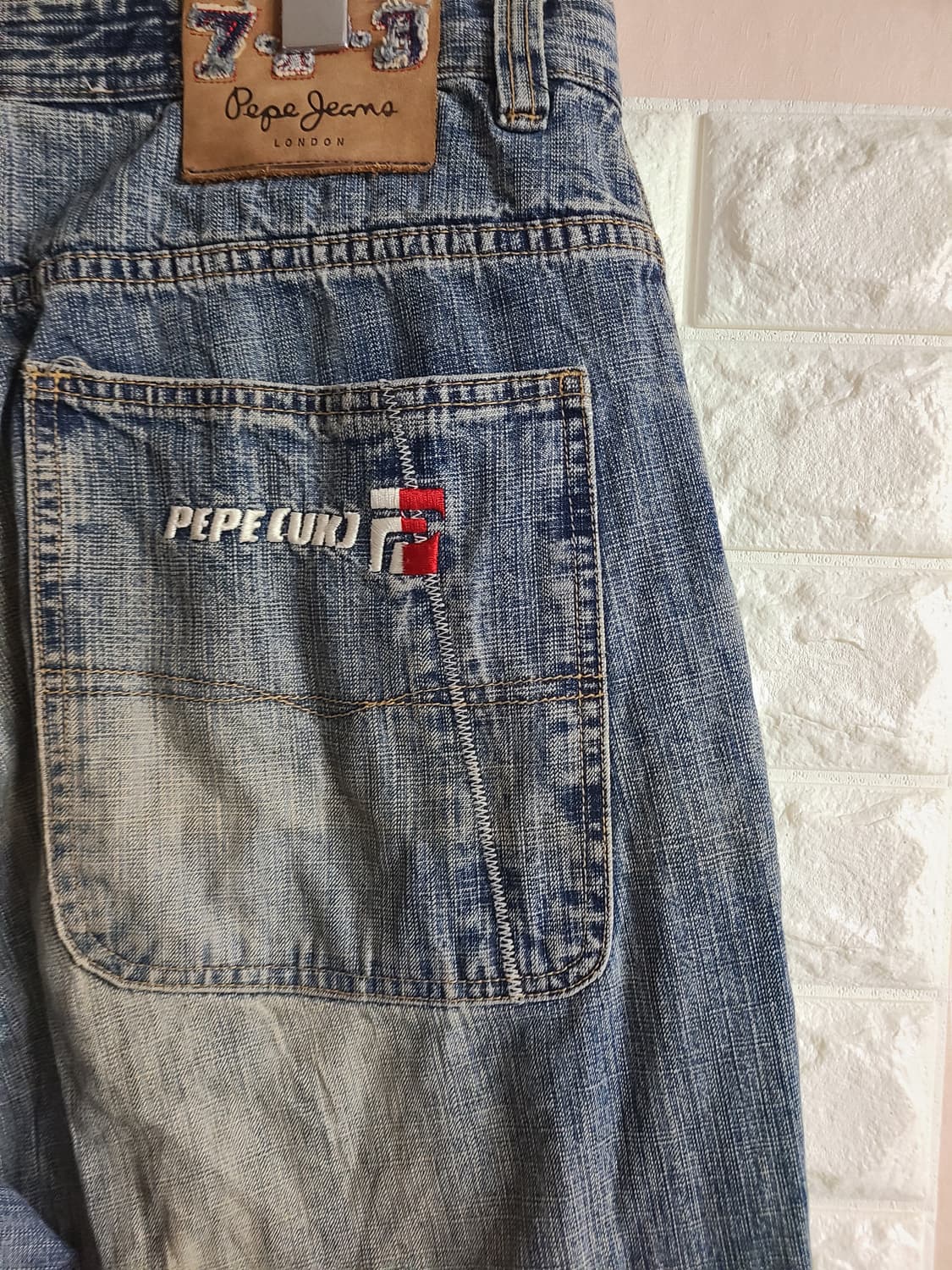 페페페진스(Pepe Jeans)패치워크 데님팬츠(36) 상품이미지9