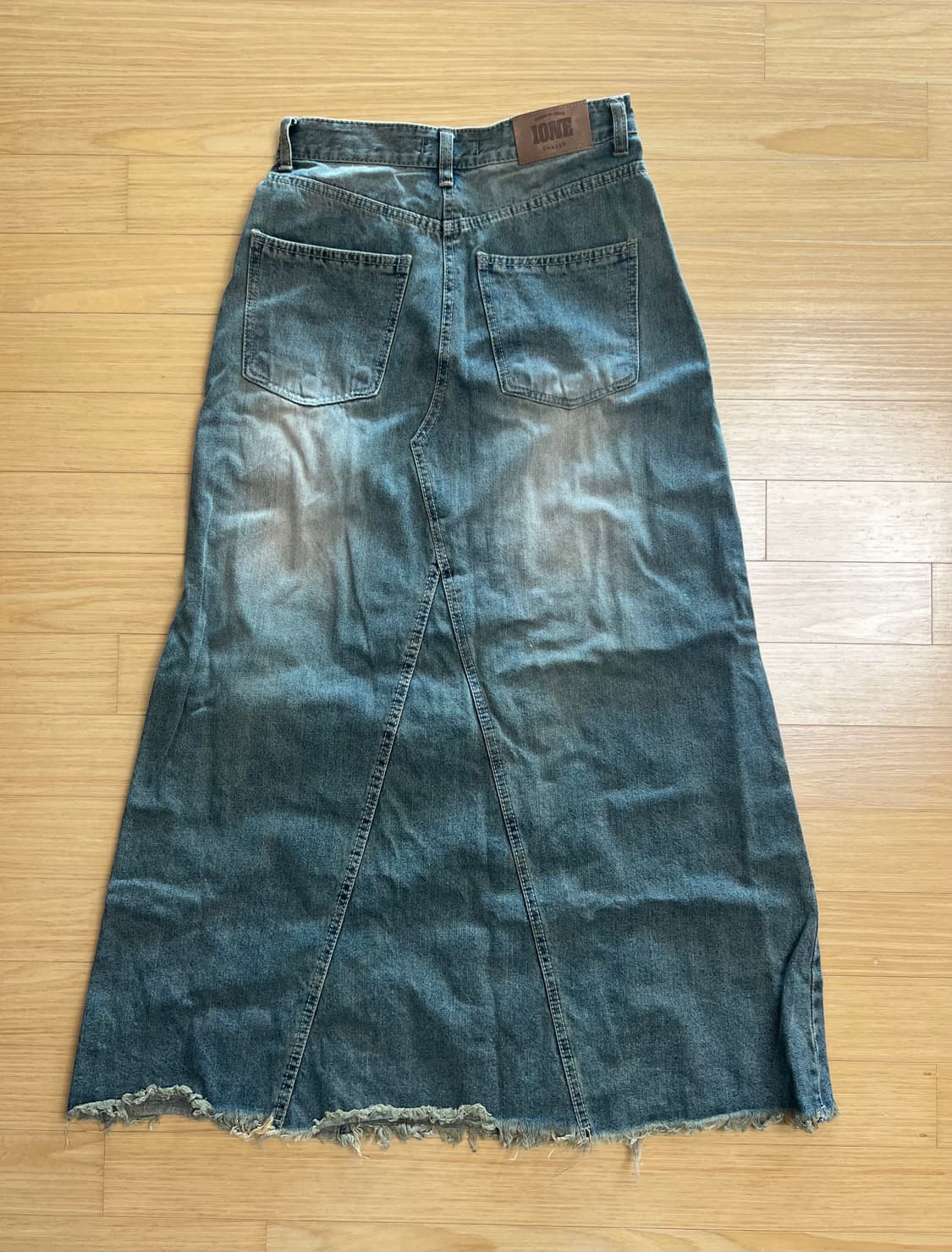 시즐 seezul 리빈 빈티지 롱스커트 중청 S 상품이미지10