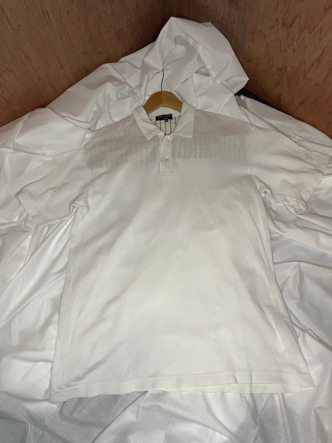 꼼데가르송 옴므 니트 폴로 티셔츠 상품이미지1