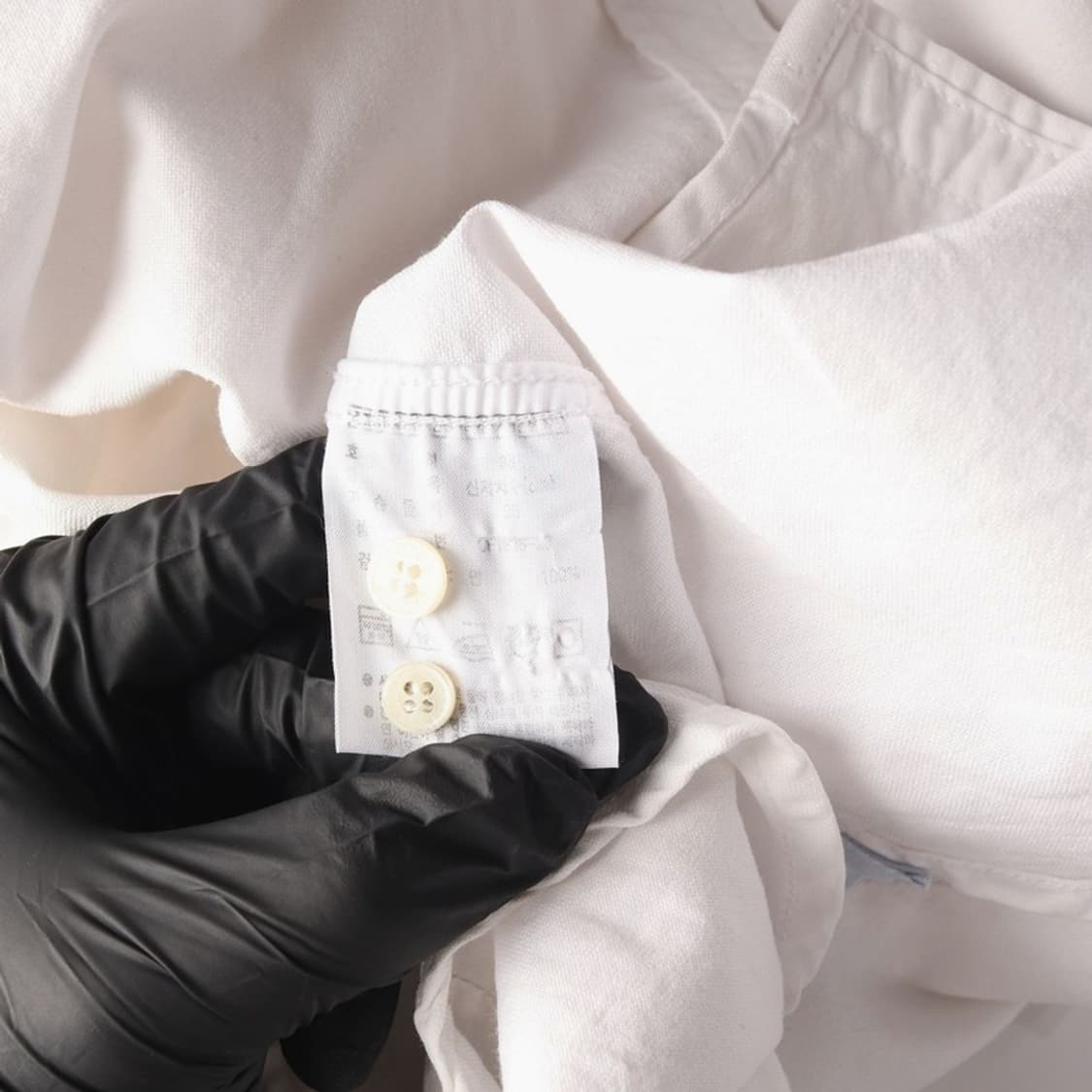 라코스테 우먼스 클래식 로고 화이트 셔츠 36 상품이미지6