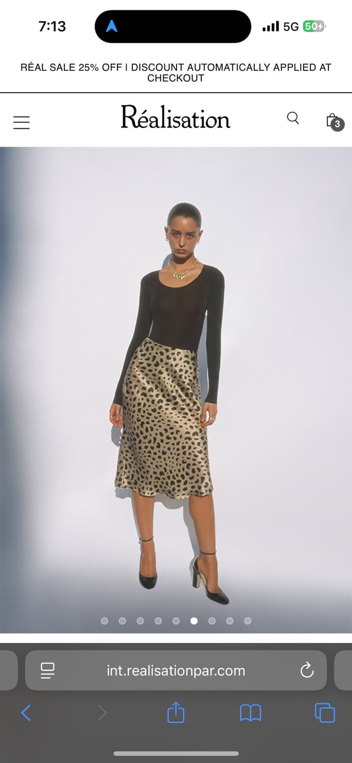 Realisation The Naomi skirt XS (S 교환가능) 상품이미지4