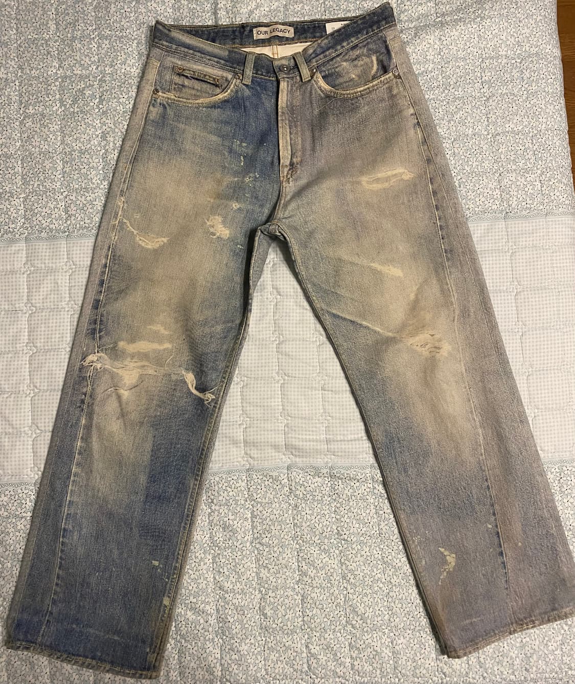 아워레가시 써드컷 디지털 프린트 데님 29 상품이미지1