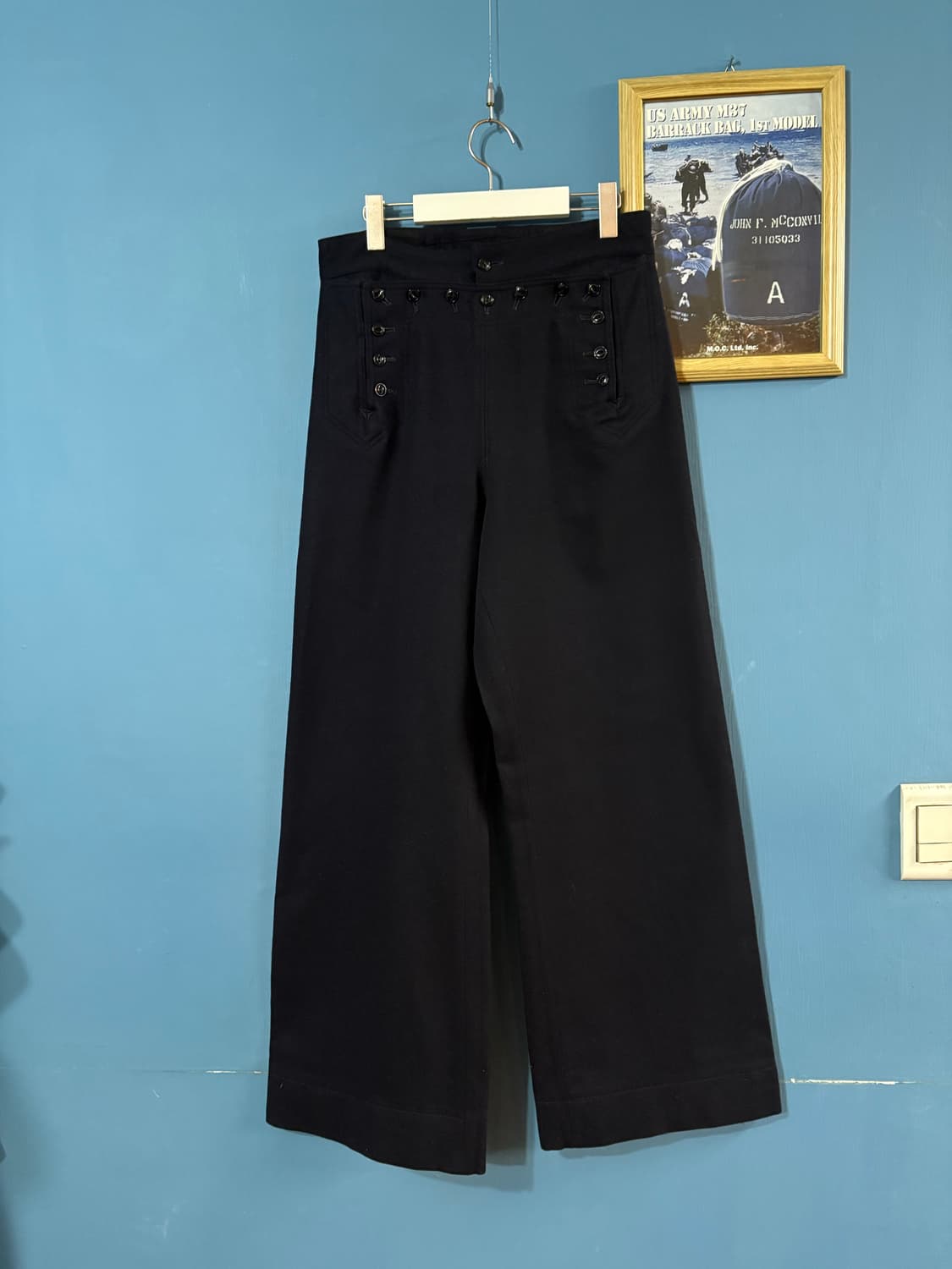 60‘s USN Wool Sailor Pant. 상품이미지1