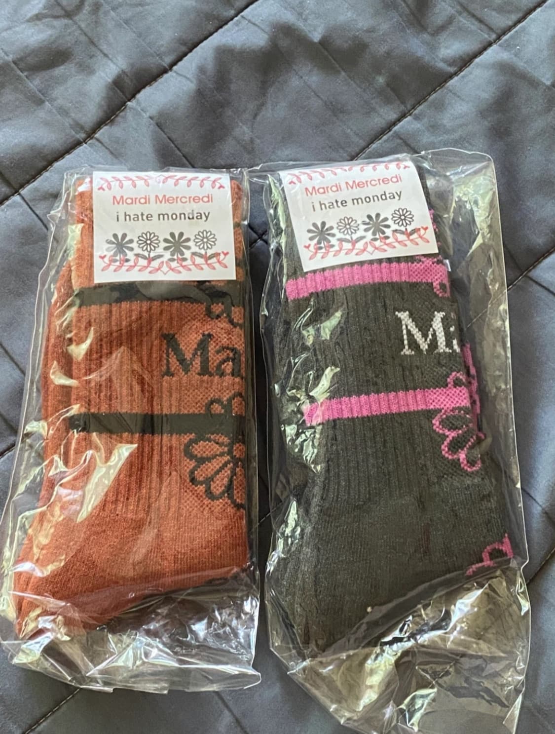 마르디 메르크디 양말 새상품 상품이미지1