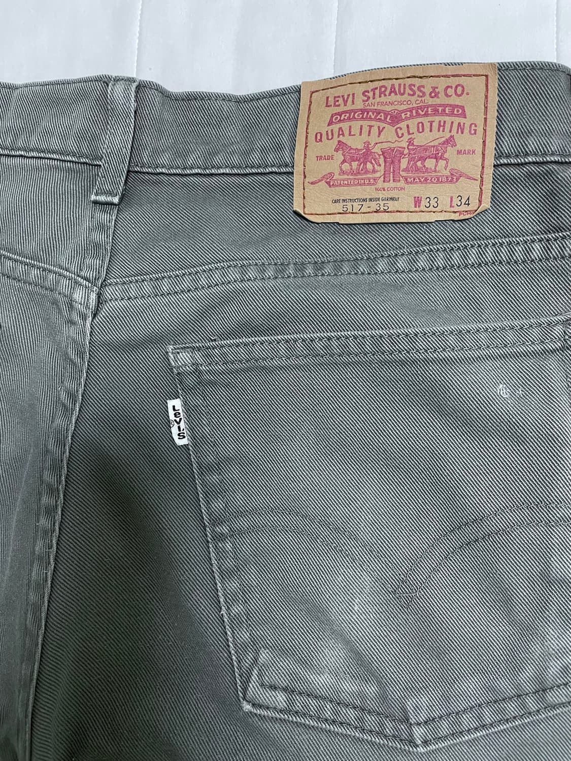 리바이스재팬 90s 517 그레이진 상품이미지7