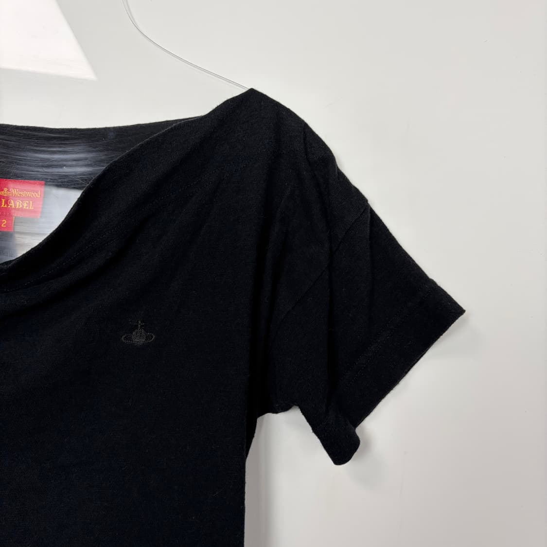 비비안웨스트우드 오브 비대칭 반팔 티셔츠 상품이미지3