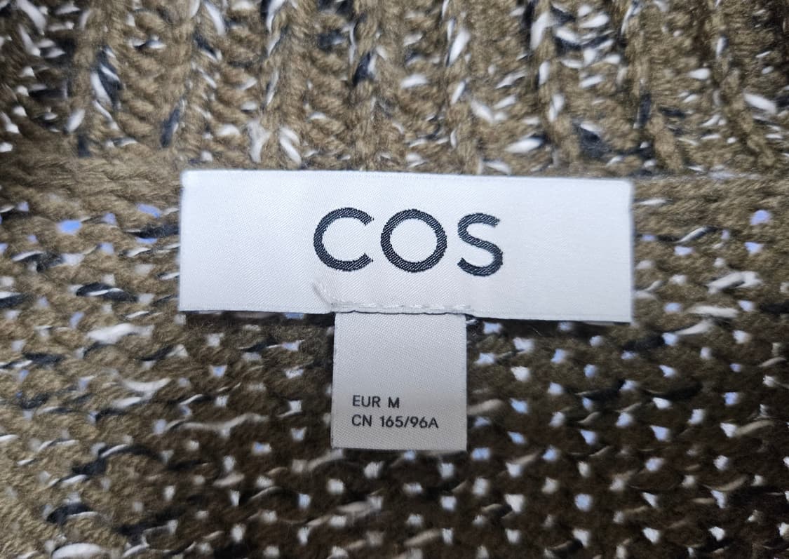 코스 여성니트가디건 66 청키 플렉트 울 집업 가디건 WL93 상품이미지3