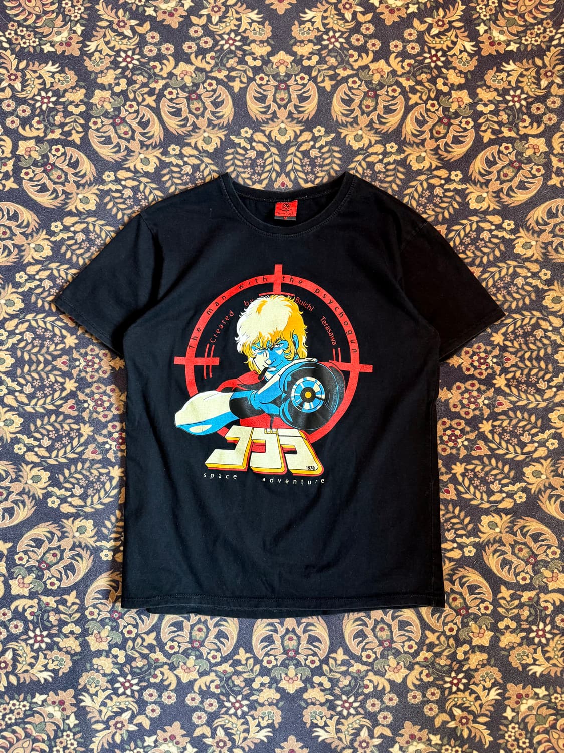 90-00s 빈티지 테라사와 부이치 코브라 애니 티셔츠 밴드 티셔츠 상품이미지1