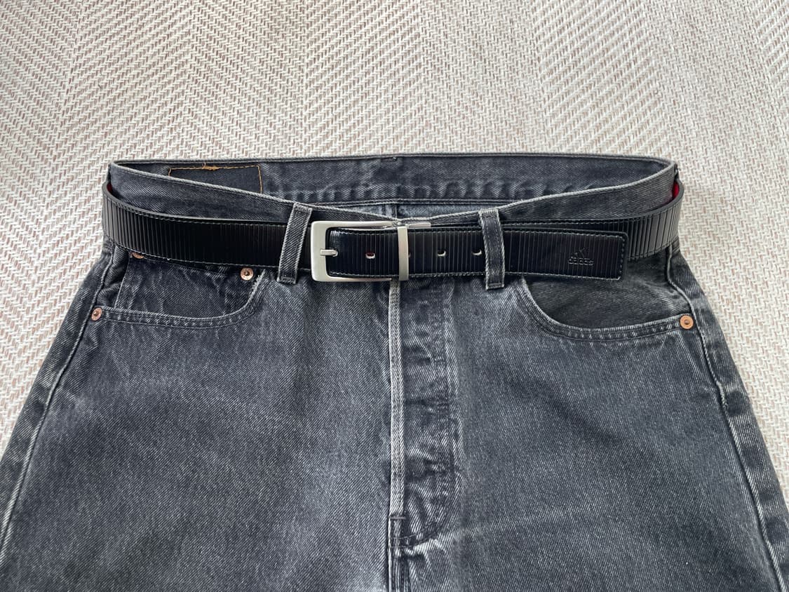 빈티지 아디다스 리버시블 레더 벨트  상품이미지1