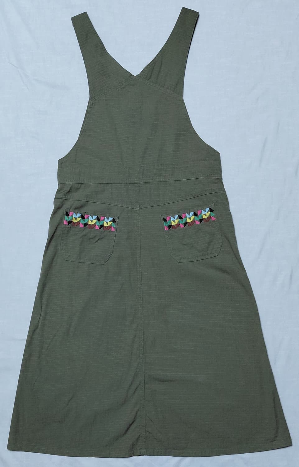 [FREE] TITICACA 에스닉 자수 립스탑 오버롤 원피스 상품이미지7