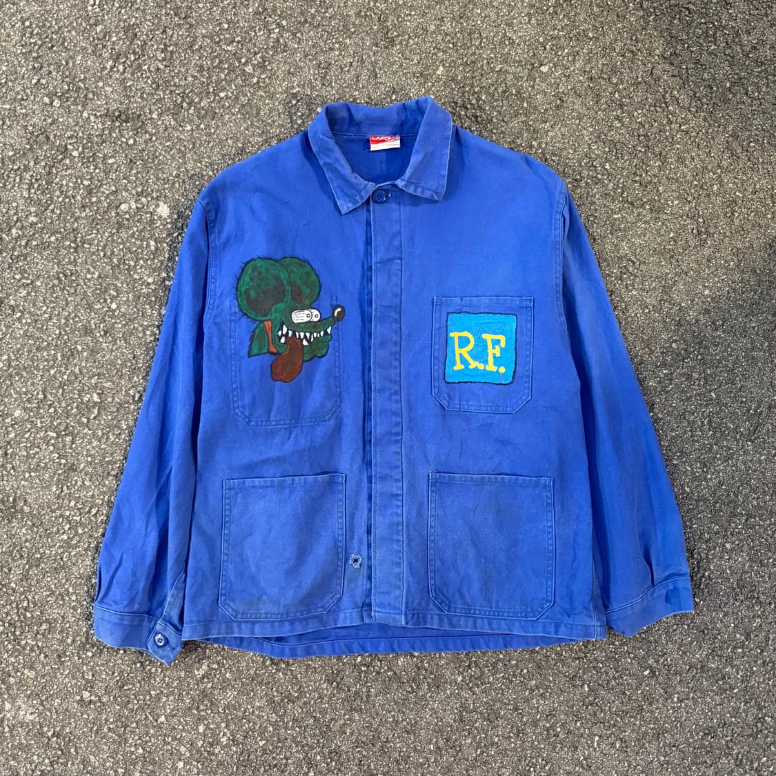 빈티지 메탈리카 프랜치 워크 자켓  상품이미지1