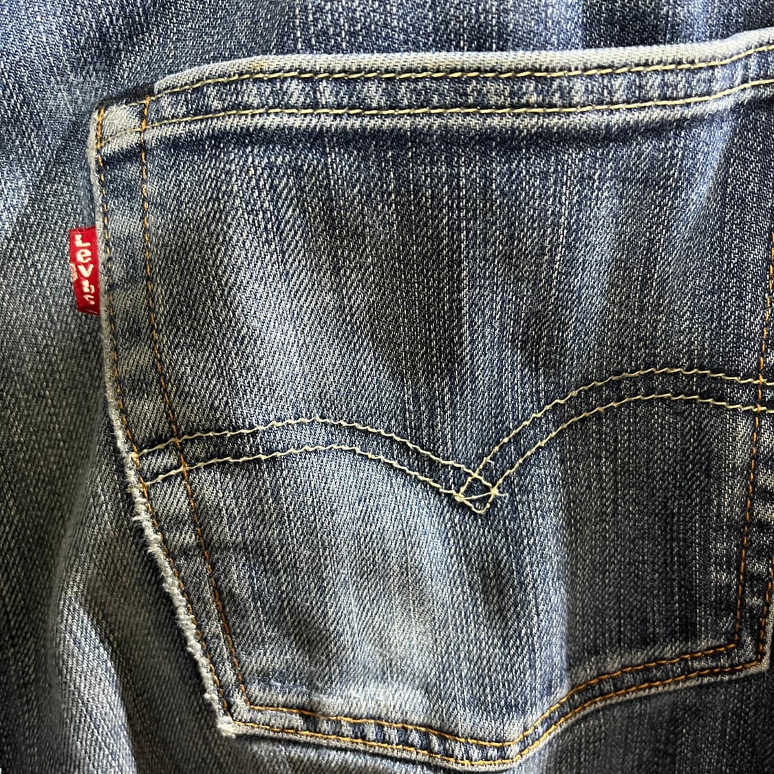 (32/34) 리바이스 502 빈티지 워싱 데님 청바지 상품이미지3