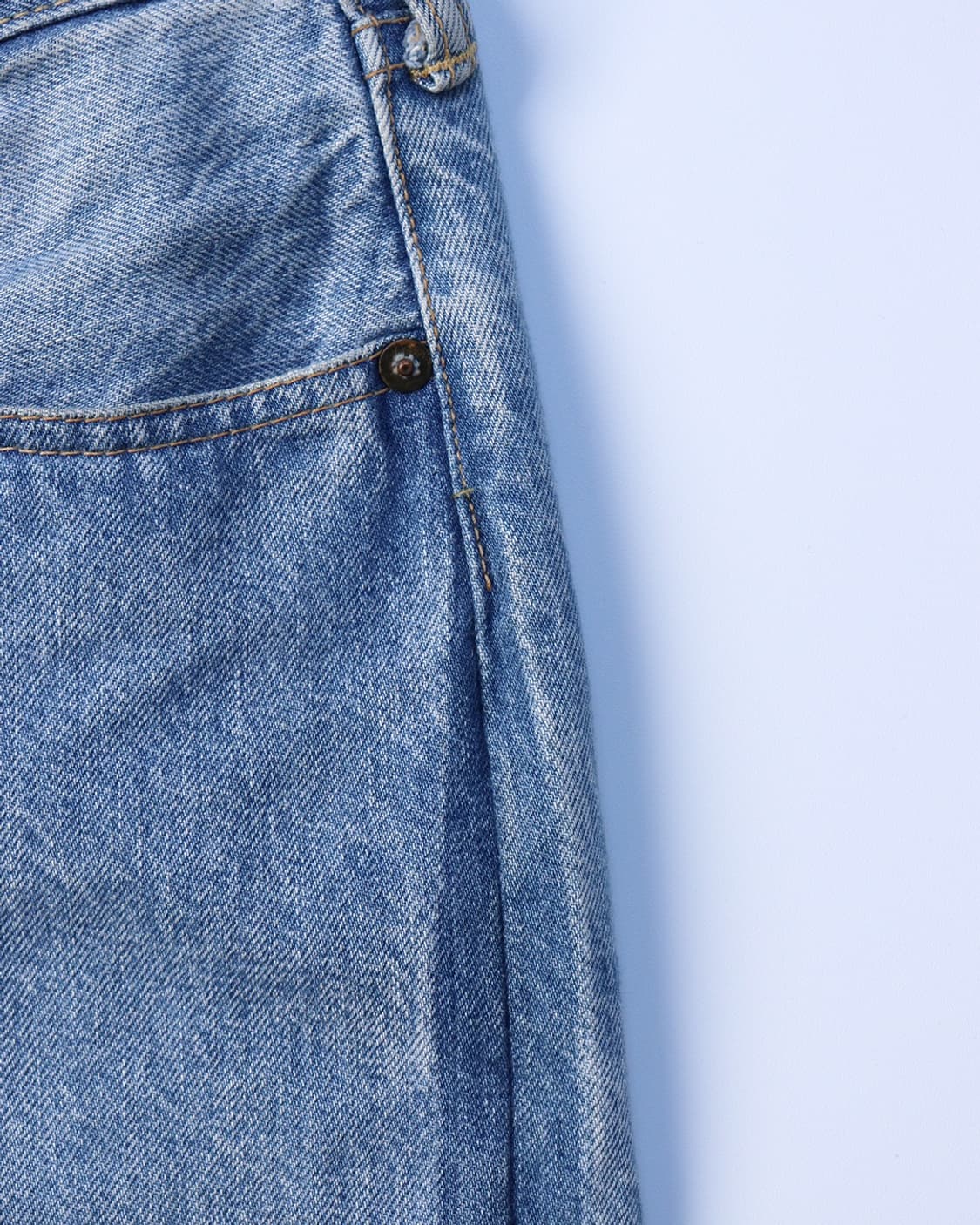 캡틴선샤인(Kaptain Sunshine) 배기컷 스트레이트 데님 팬츠 상품이미지5