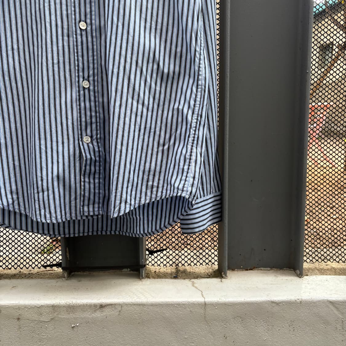 아크네 스튜디오 제프리 스트라이프 셔츠 상품이미지3