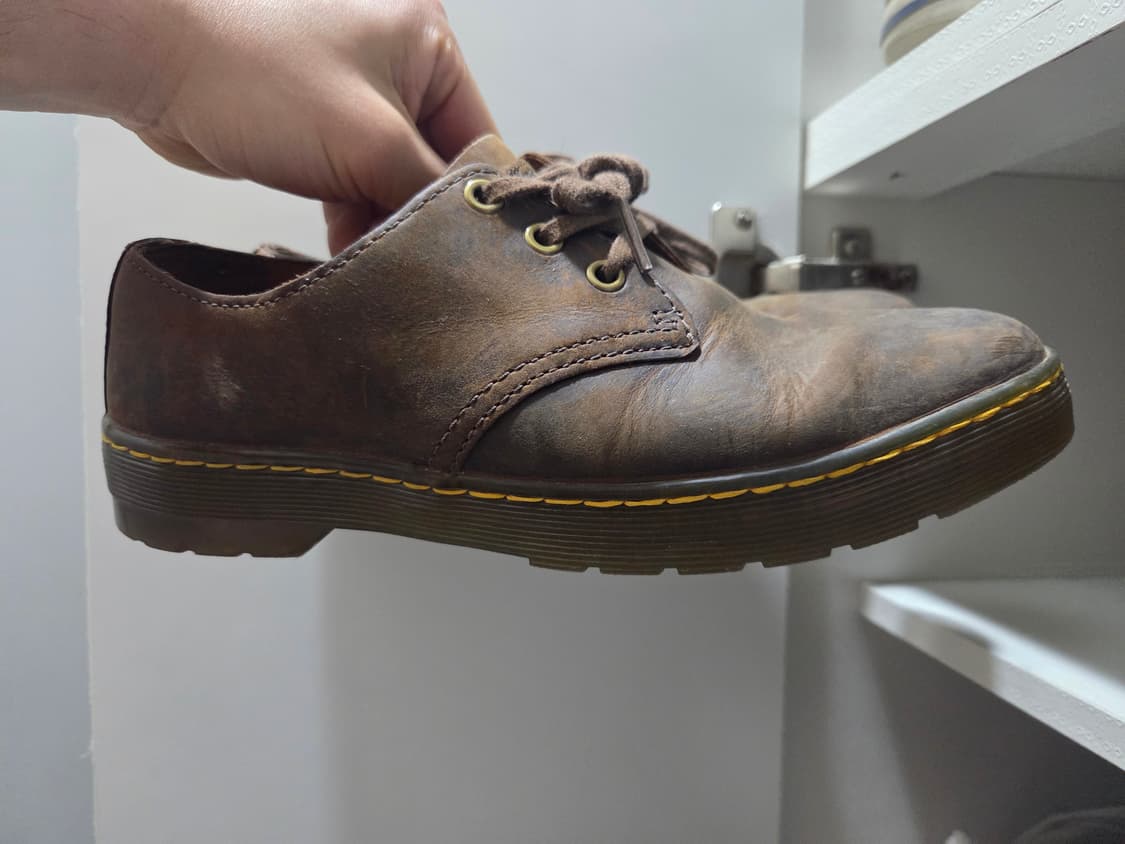 닥터마틴 1461 크레이지홀스 브라운 250~260 상품이미지2