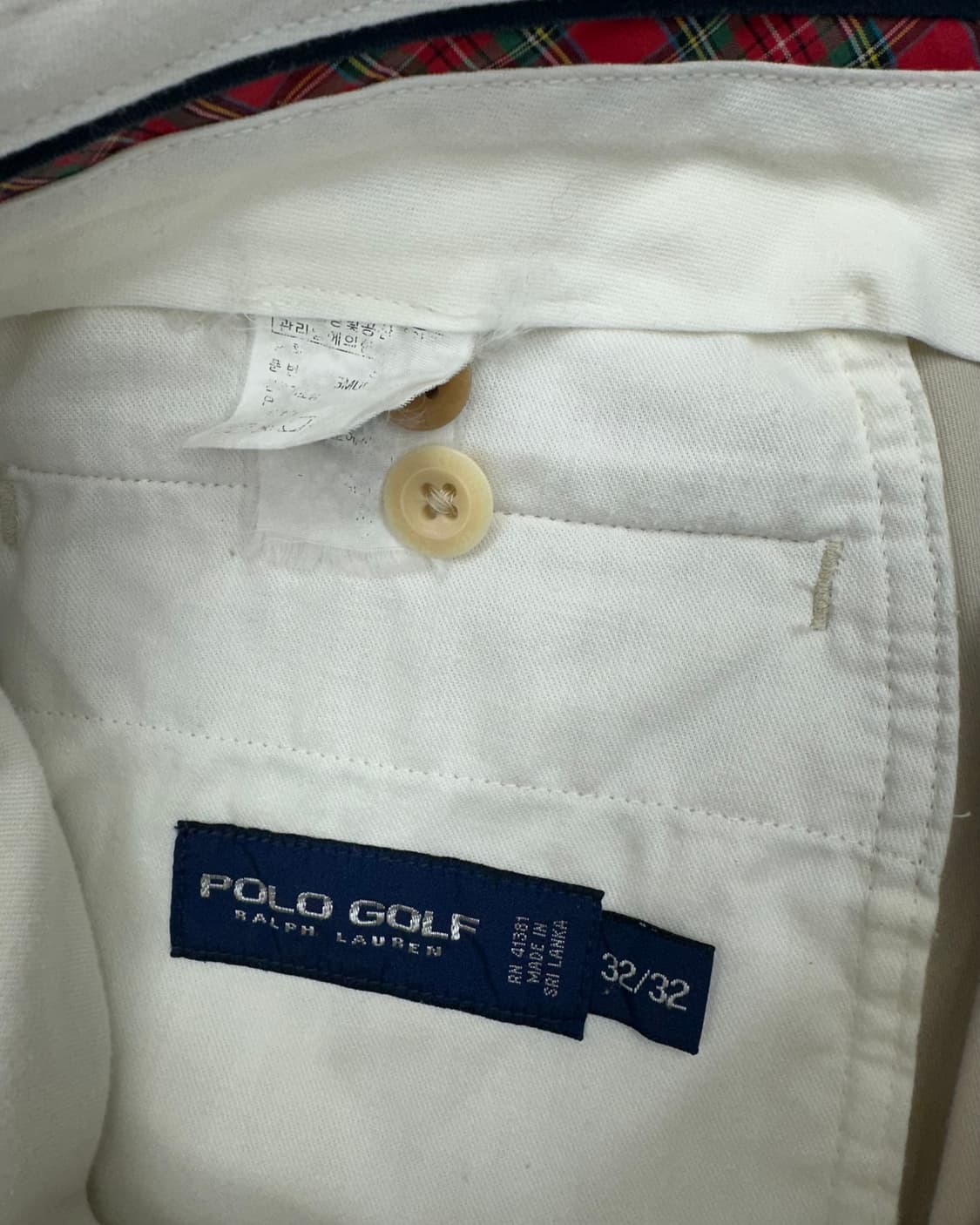 (허단42)90'S 폴로 치노 팬츠-M1830 상품이미지6