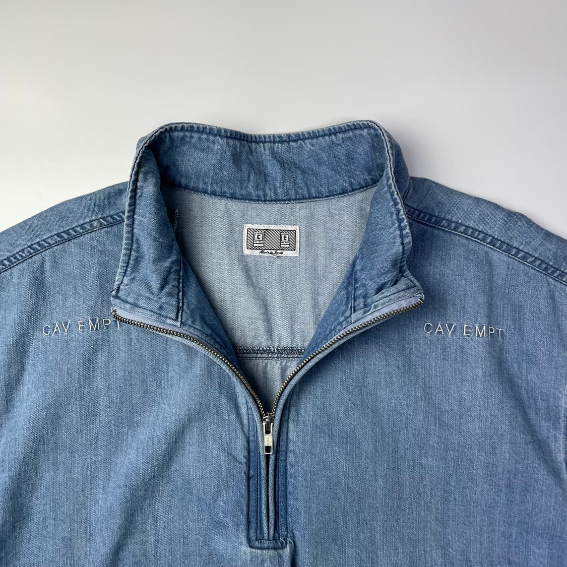 CAVEMPT DENIM 카브엠트 하프 데님 자켓 상품이미지4