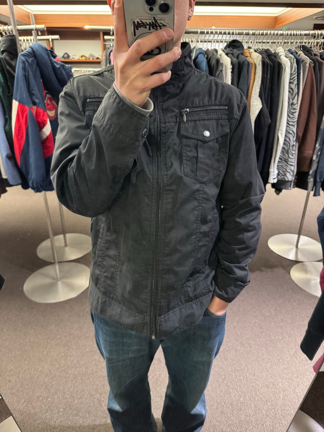 3L)SPLENDID SATISFACTION 빈티지 더블포켓 자켓 상품이미지2