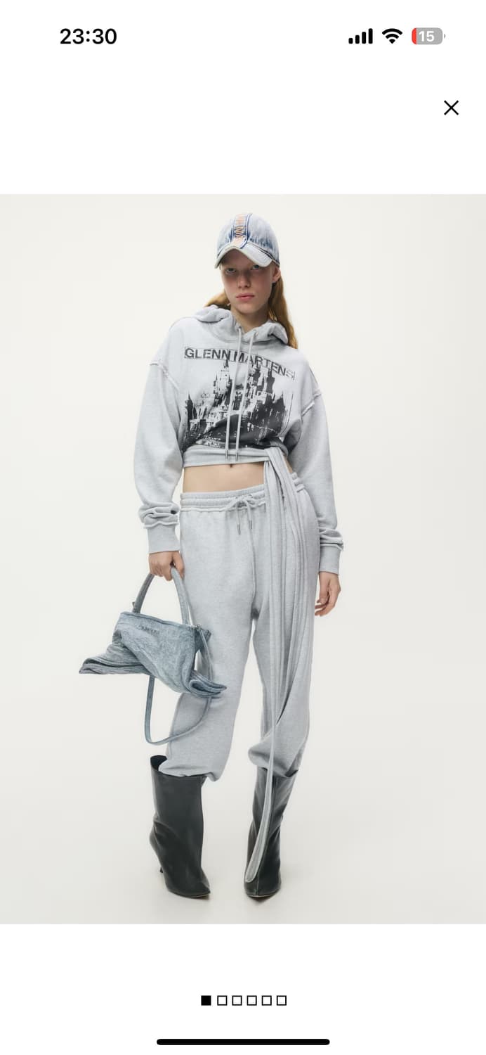 글렌마틴스 h&m x glenn martens 프린트 후디 상품이미지2