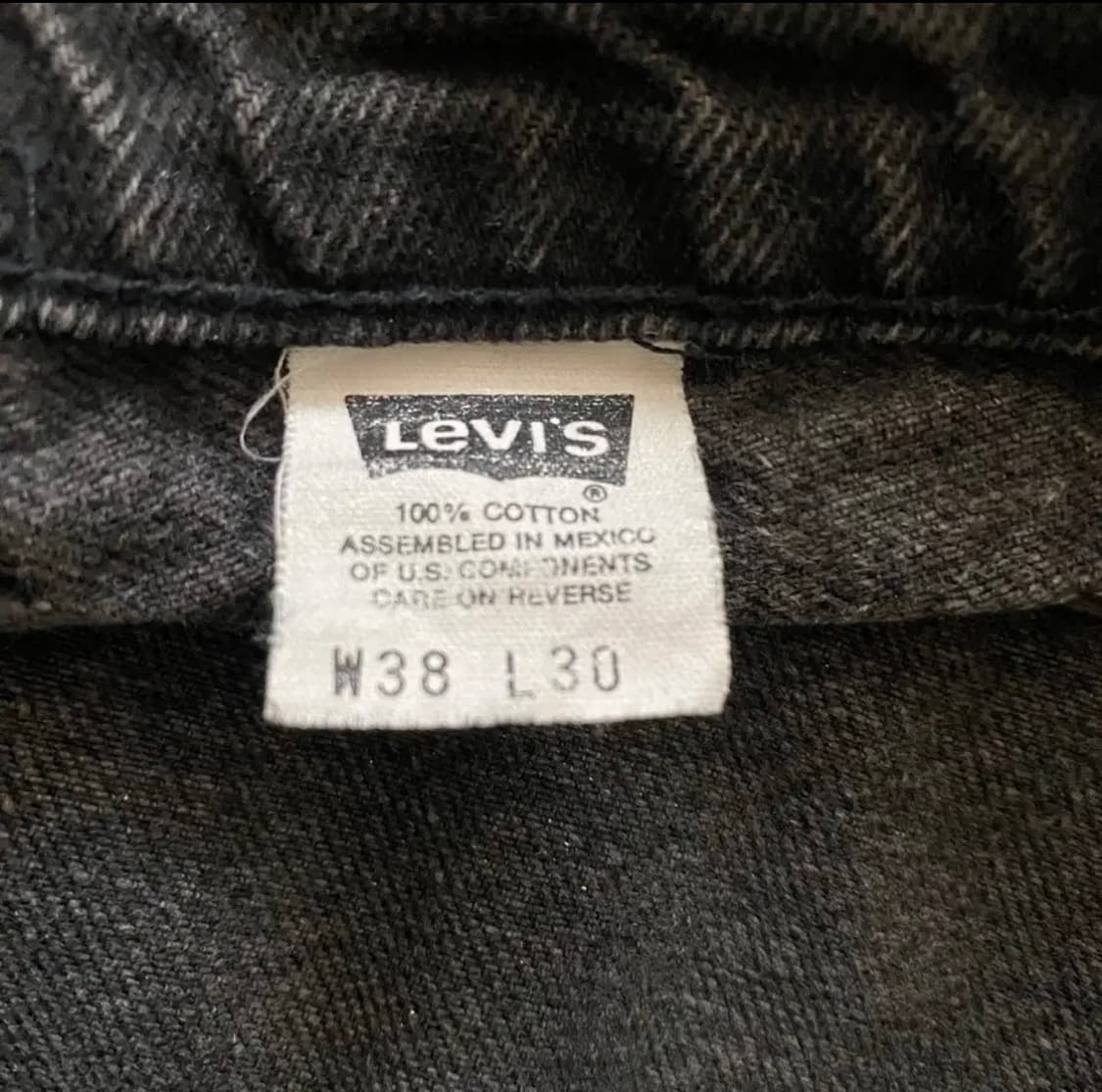 90s 리바이스 실버 탭 배기  퍼플 라벨 38 상품이미지6