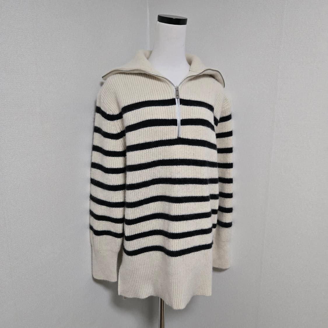 론론 라쿤 하프집업 니트 / 여성 니트/ 여자 니트  상품이미지6