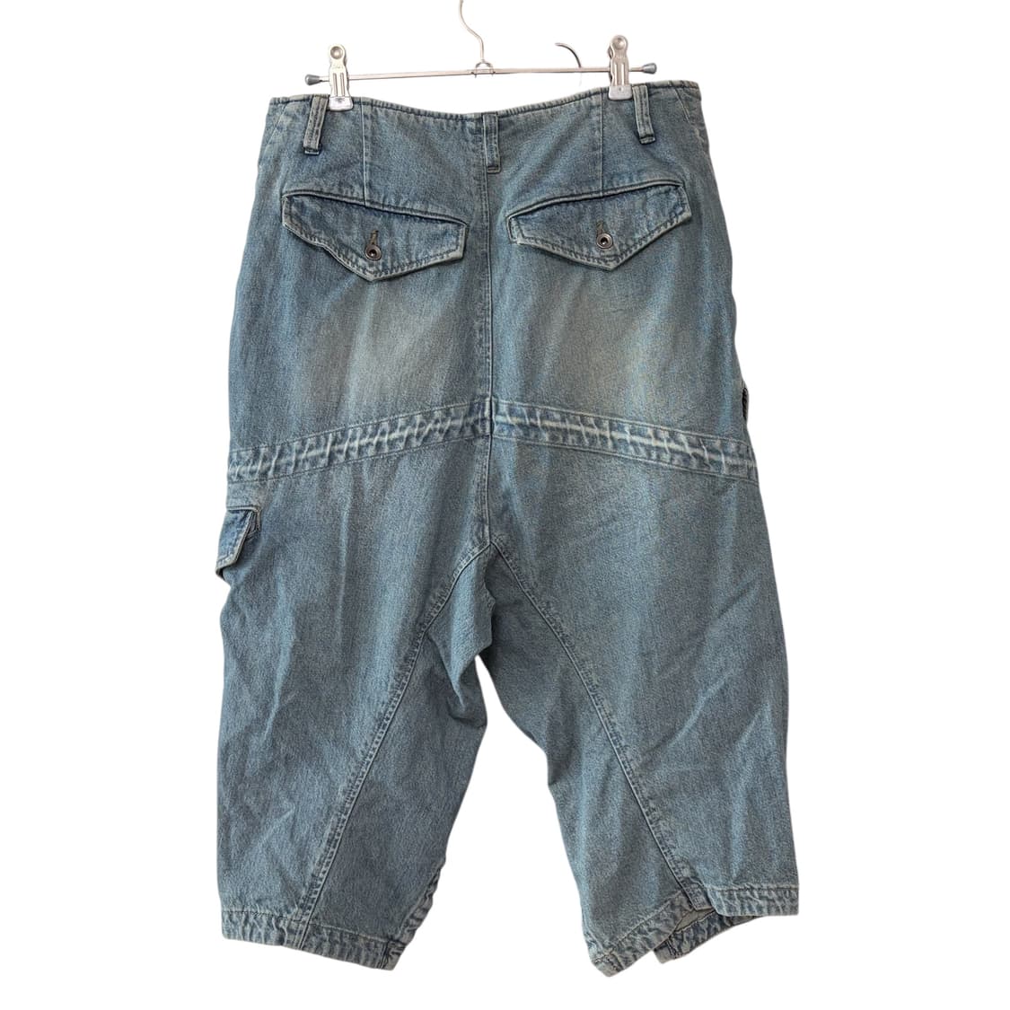 [1] 율리우스 x 이세탄 스페셜 에디션 데님 카고팬츠 상품이미지3