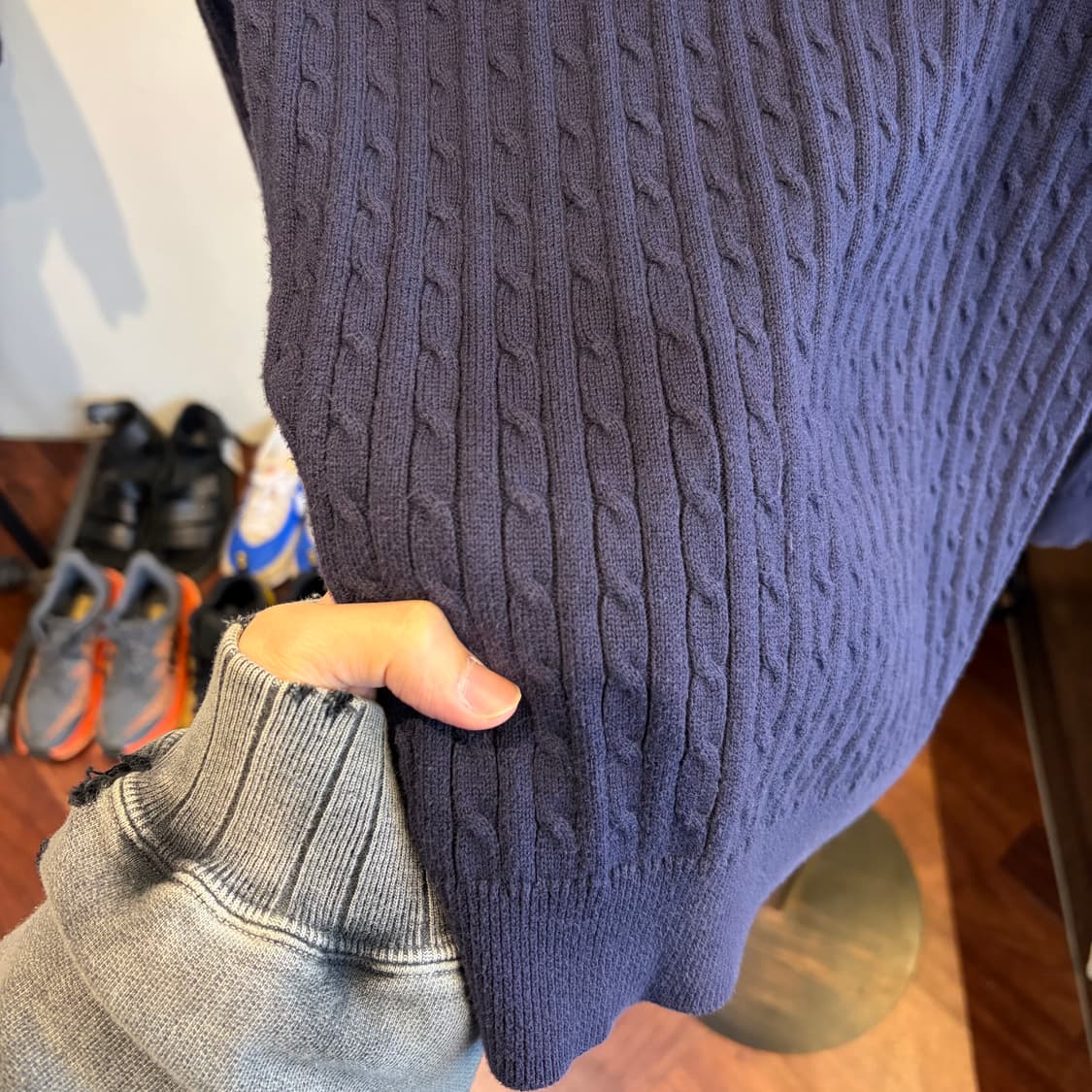 15683 - 폴로 랄프로렌 네이비 케이블 가디건 상품이미지8