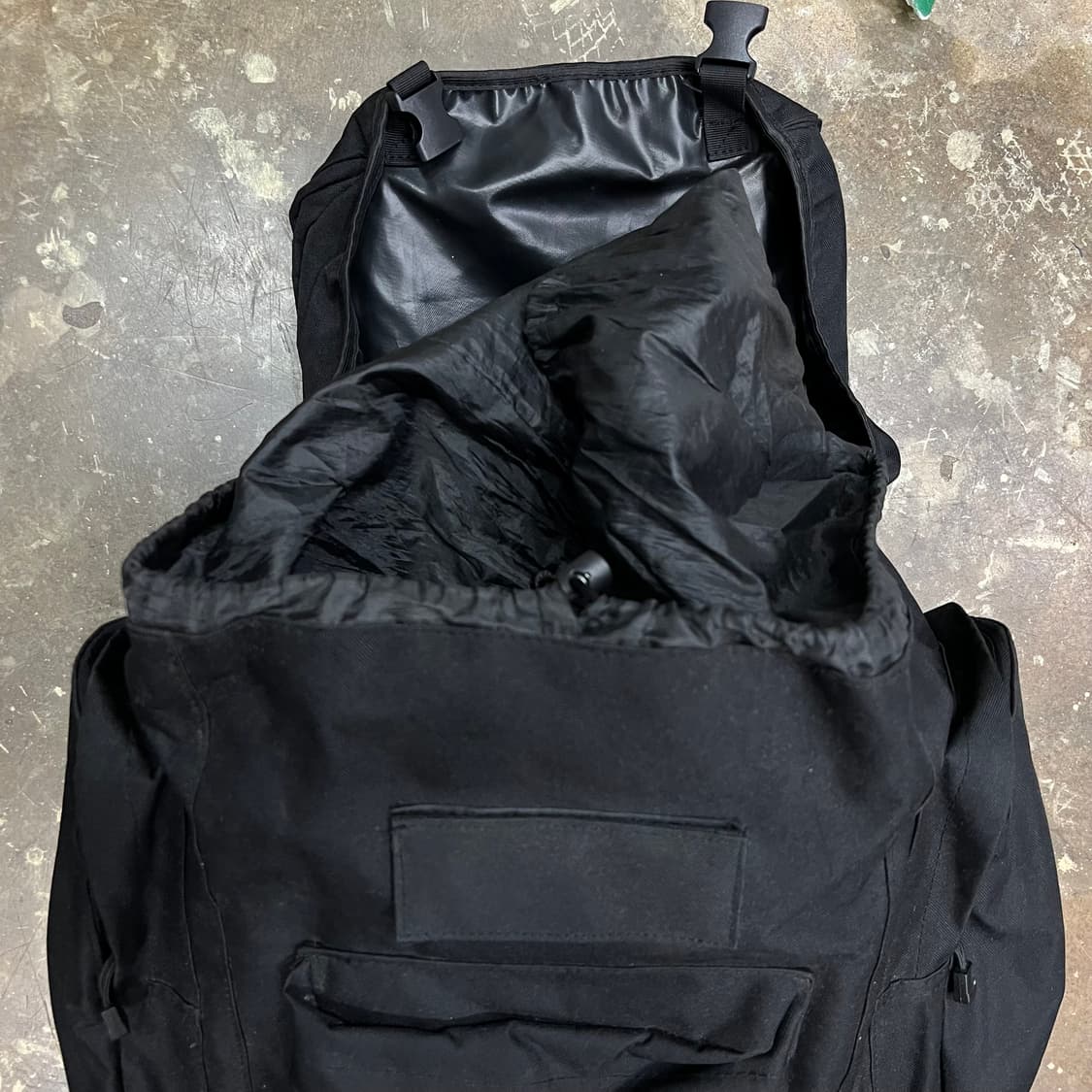 블랙 백팩킹 배낭 백팩 가방 해외여행 배낭 상품이미지3