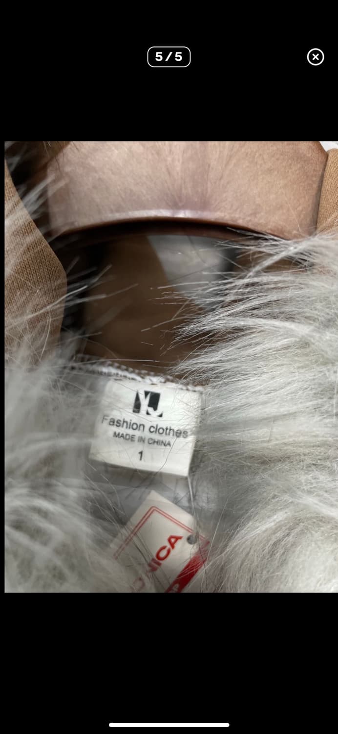 빈티지 y2k 해골 털 후드집업 A2992 상품이미지5