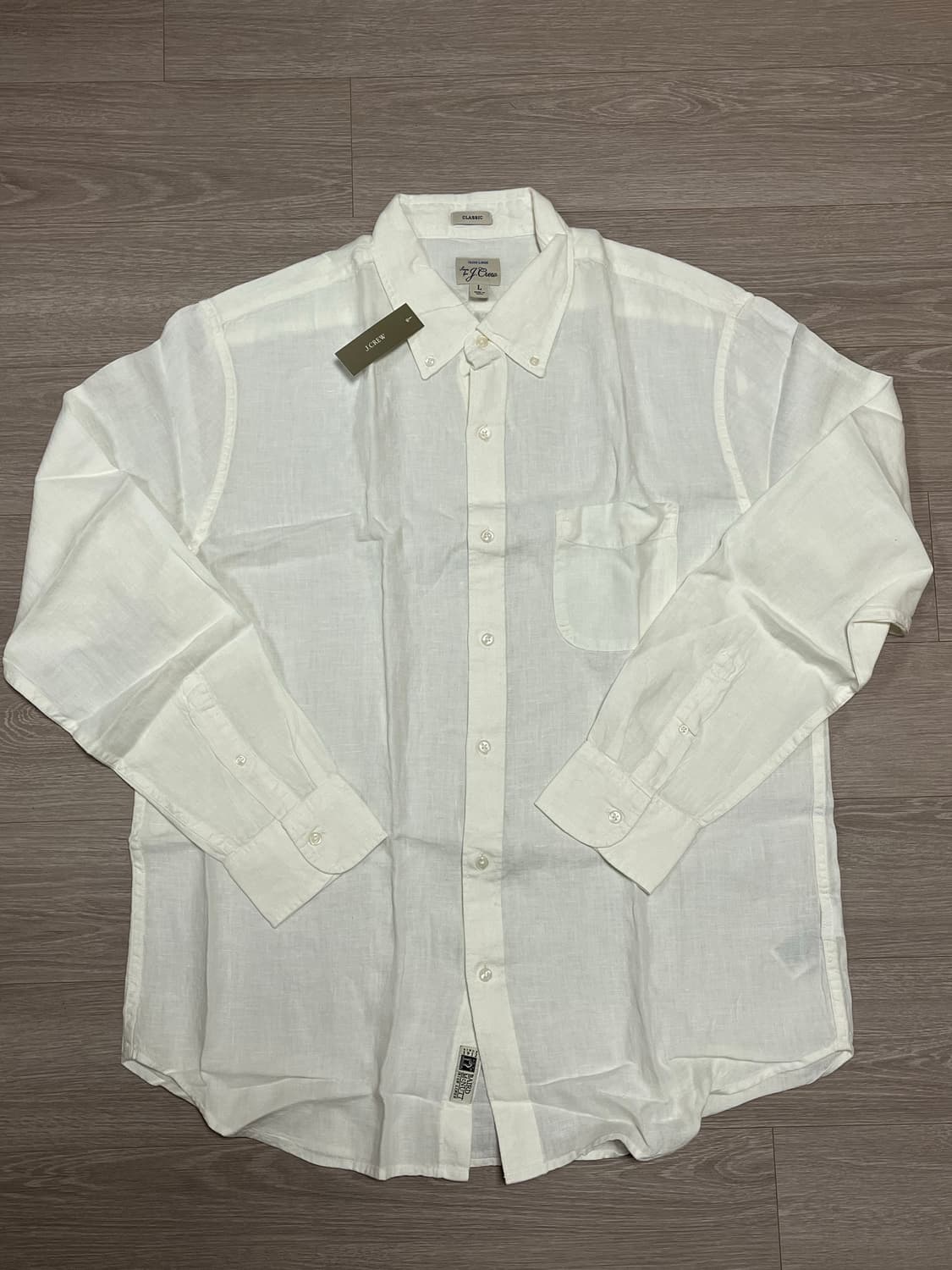 (새상품) 제이크루 베어드 맥넛 아이리쉬 린넨 셔츠 상품이미지3