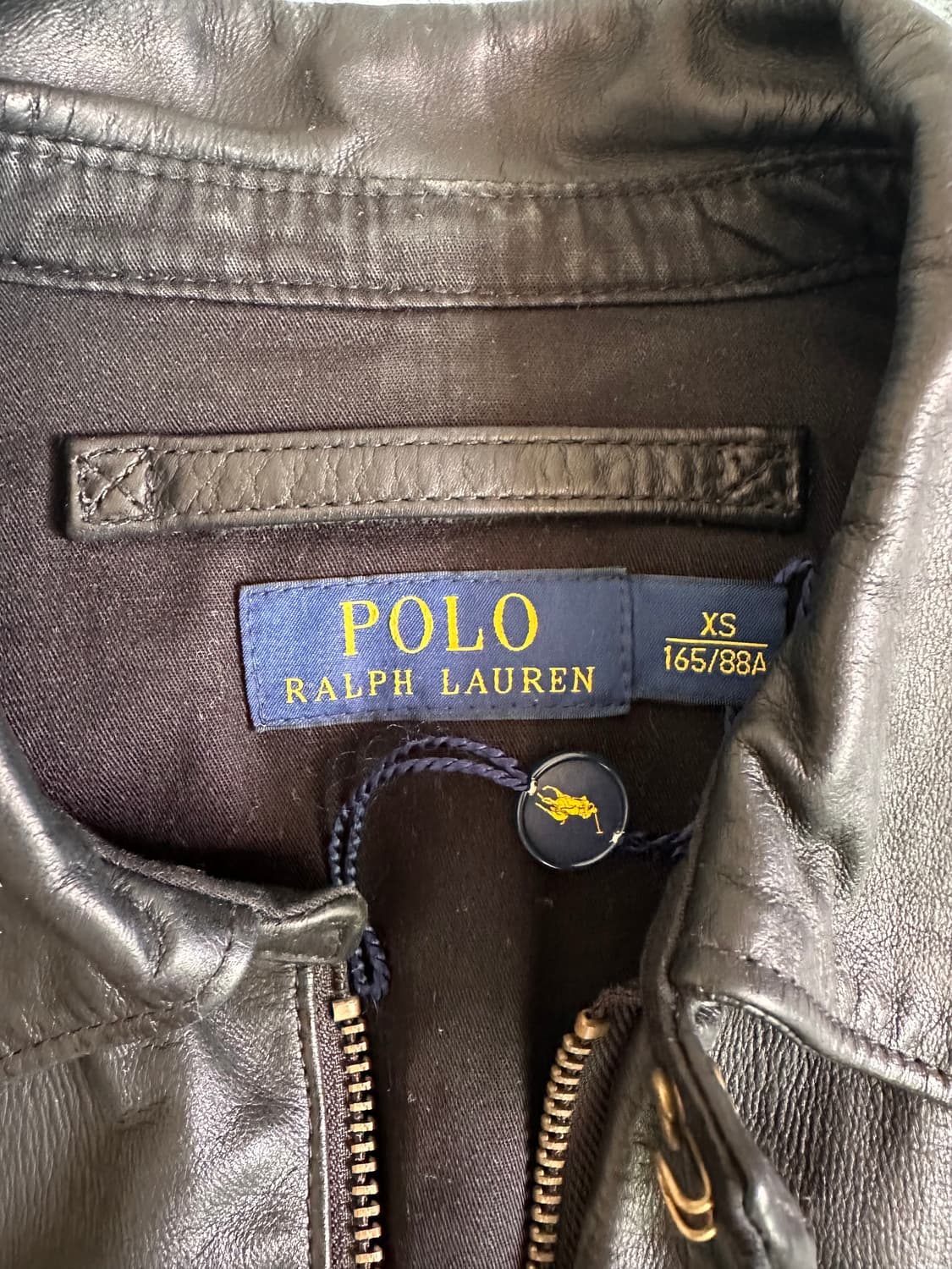 폴로 랄프로렌 A-2자켓 카우하이드 상품이미지6