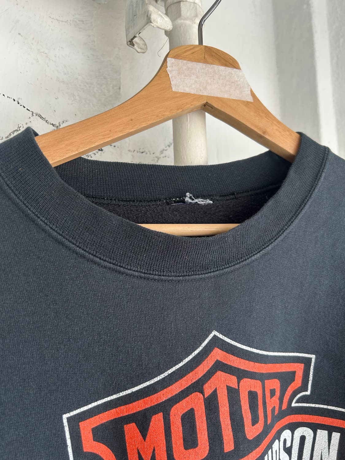 빈티지 할리데이비슨 실드로고 스웻셔츠 상품이미지3