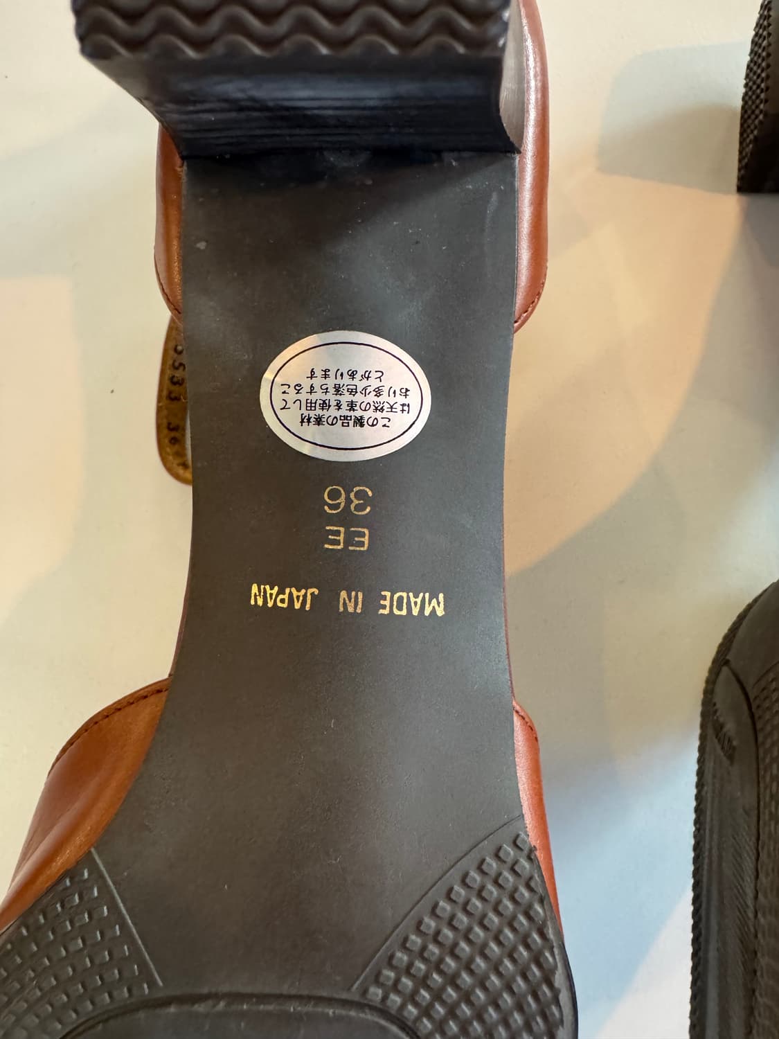 [made in japan] 가죽 스퀘어 메리제인 슈즈 상품이미지5