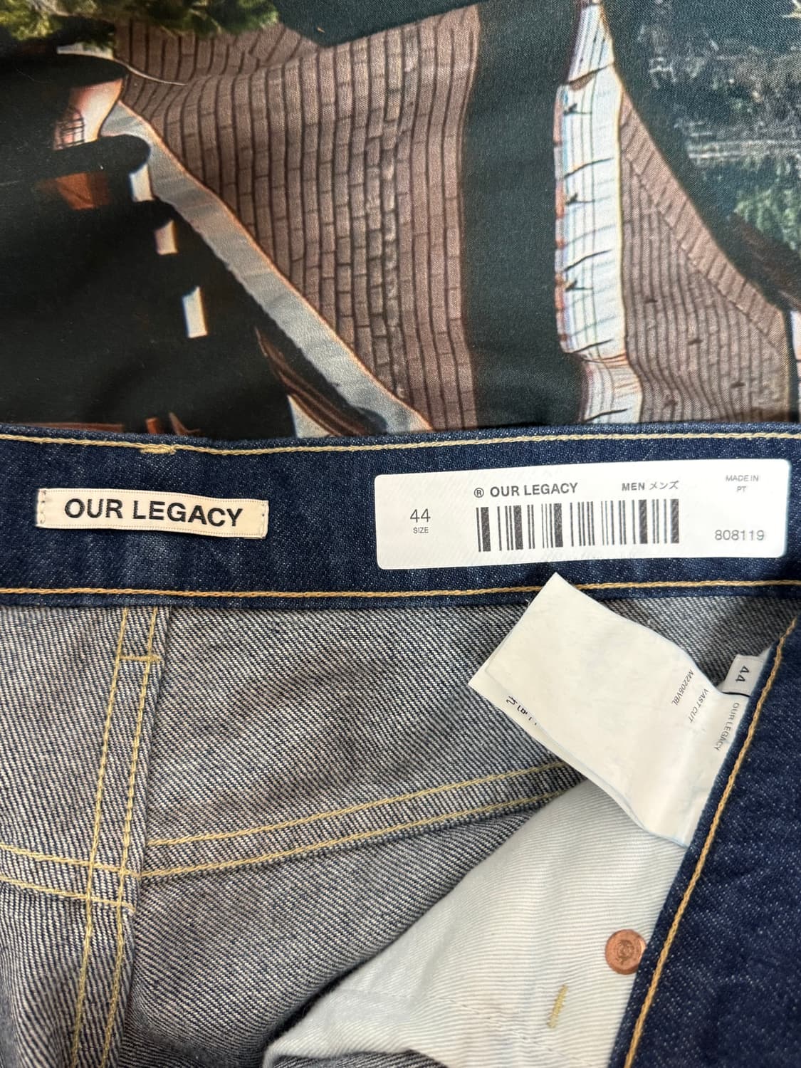 아워레가시 바이레도 바스트컷 인디고 데님 팬츠 상품이미지3