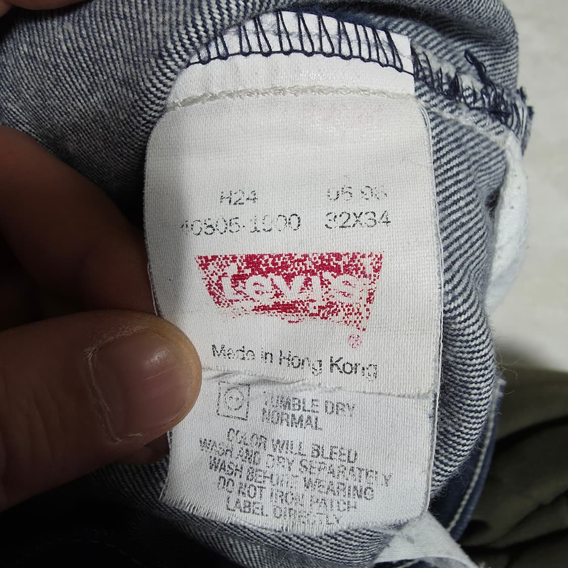 (32)리바이스 실버탭 루즈핏 빈티지 데님 팬츠 40805-1900 상품이미지6
