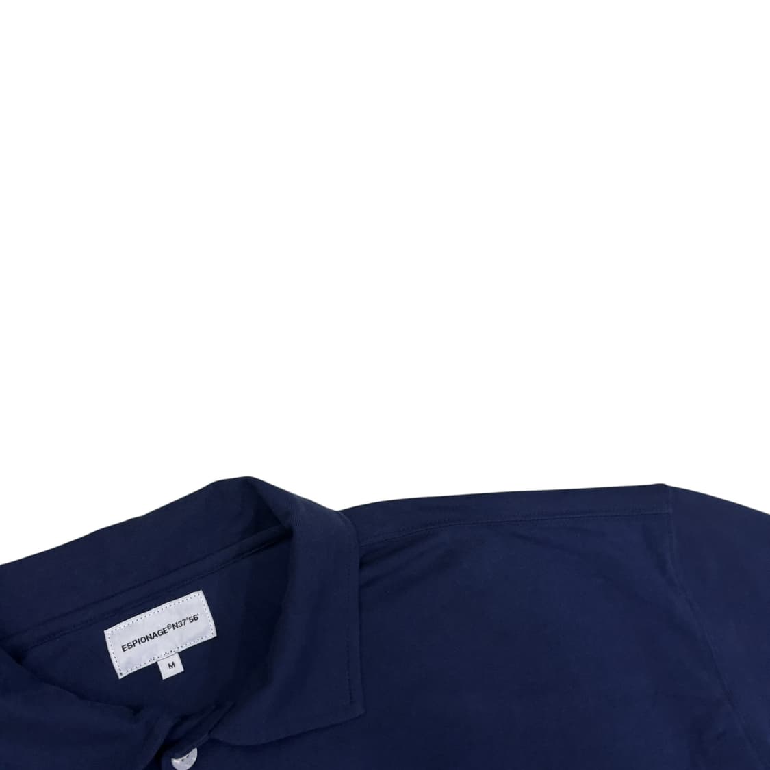 에스피오나지 네이비 Over pique polo shirt 상품이미지3