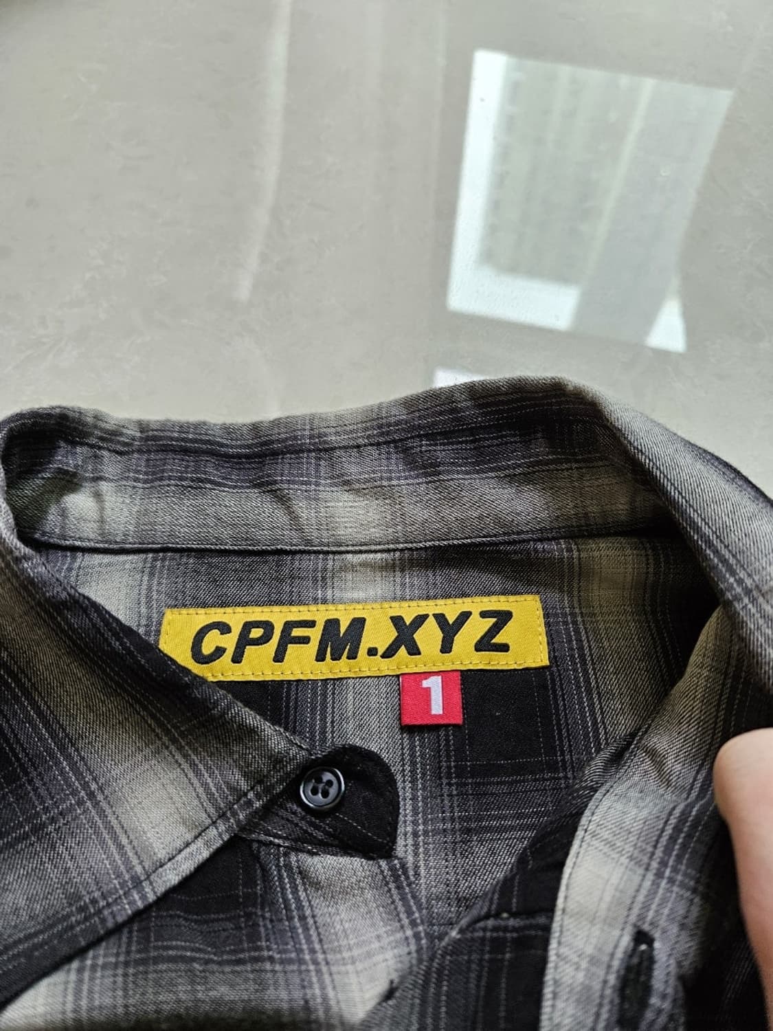 CPFM human made 더블 비젼 체크 셔츠 1사이즈 상품이미지6