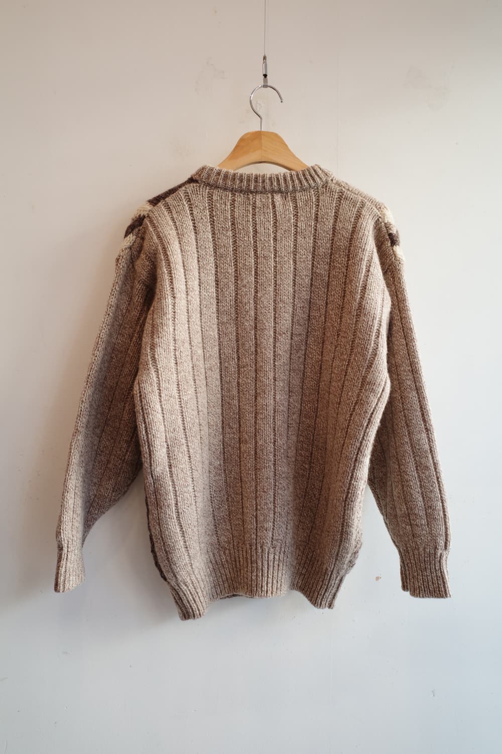 Japan brand 패턴 울 니트 상품이미지6